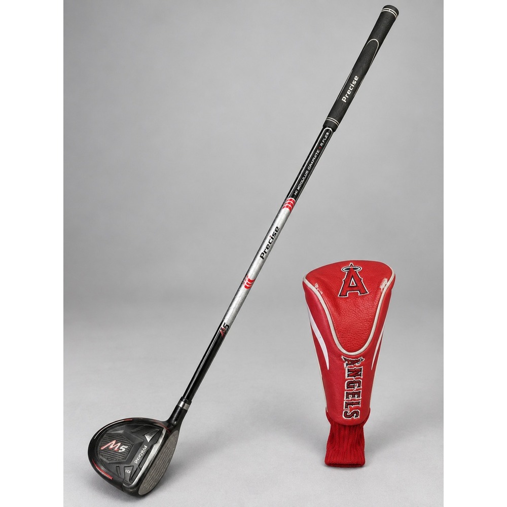 Precise M5 18 Degree 5 Fairway Wood Graphite R-Flex Right Hand LA Angels Cover